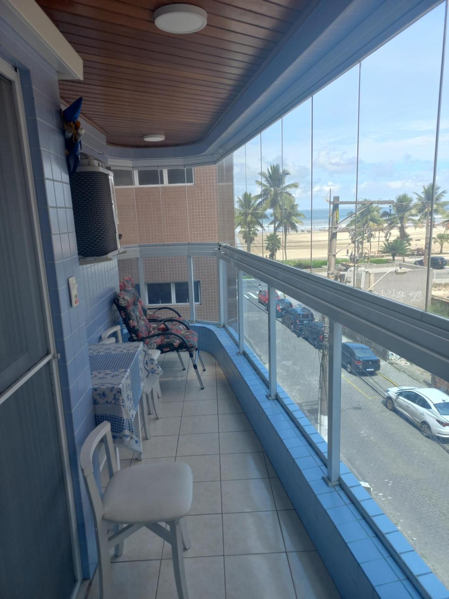 Apto Vista Mar, 8 Pessoas, Varanda Gourmet, Pe Na Areia! プライア・グランデ エクステリア 写真